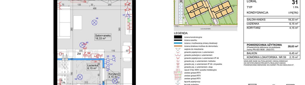 Mieszkanie w inwestycji: Harmony Antoninek