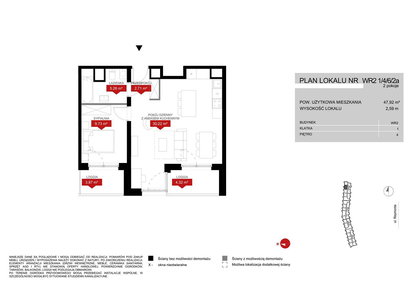 Mieszkanie w inwestycji: Przystań Reymonta