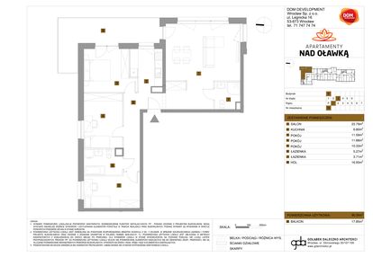 Mieszkanie w inwestycji: Apartamenty nad Oławką etap II