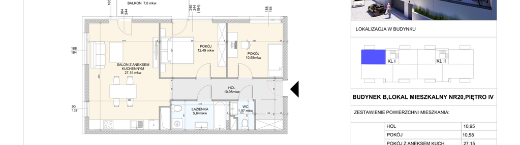 Mieszkanie w inwestycji: Wólczańska 248 - etap II
