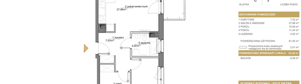 Mieszkanie w inwestycji: Nowa Krakowska