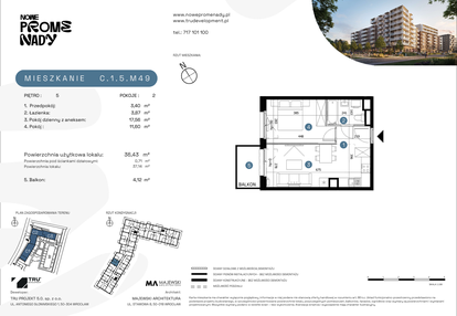 Mieszkanie w inwestycji: Nowe Promenady etap II