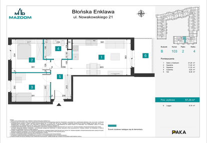 Mieszkanie w inwestycji: Błońska Enklawa