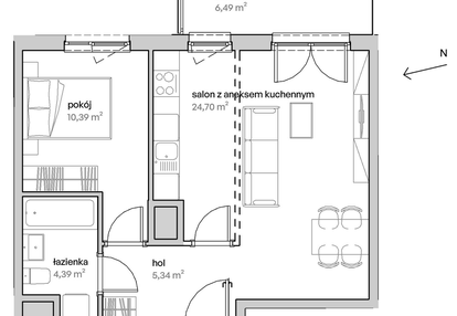 Mieszkanie w inwestycji: Unii Lubelskiej Vita