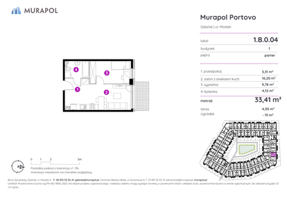 Mieszkanie w inwestycji: Murapol Portovo etap II