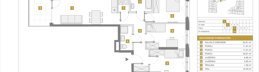 Mieszkanie w inwestycji: Apartamenty Metro Wilanowska