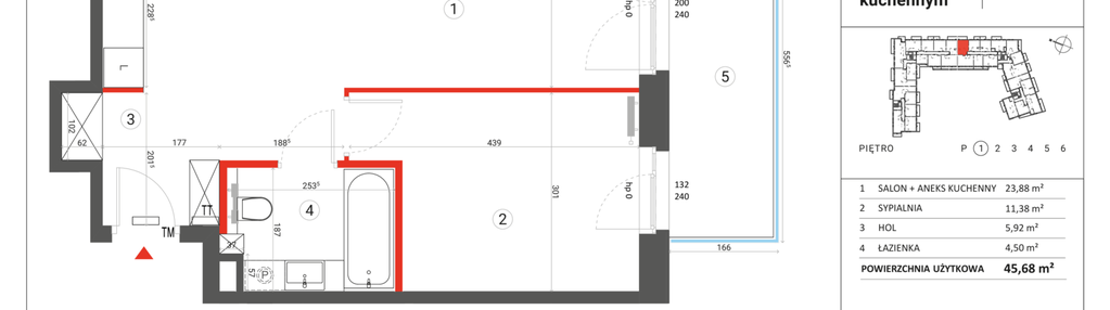 Mieszkanie w inwestycji: Autonomia Praska