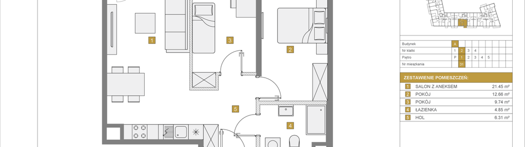 Mieszkanie w inwestycji: Apartamenty Beethovena