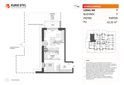 Mieszkanie w inwestycji: Osiedle Warszawska