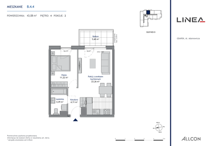 Mieszkanie w inwestycji: Linea