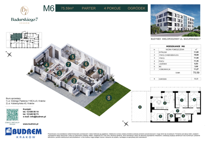 Mieszkanie w inwestycji: Badurskiego 7
