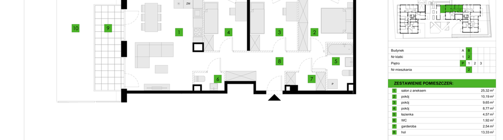 Mieszkanie w inwestycji: Osiedle Zielna IV faza 2