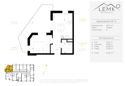 Mieszkanie w inwestycji: Lemko Residence