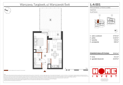 Mieszkanie w inwestycji: Warszawski Świt etap XII