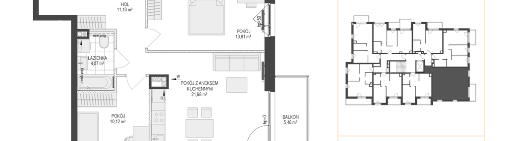 Mieszkanie w inwestycji: Osiedle Warszawska etap II