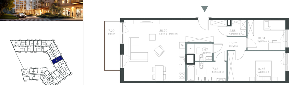Mieszkanie w inwestycji: Piano
