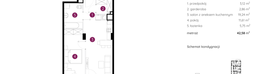 Mieszkanie w inwestycji: Murapol Urcity