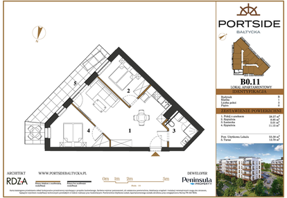 Mieszkanie w inwestycji: Portside Bałtycka