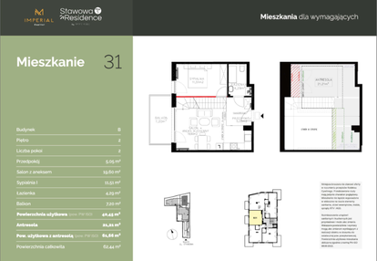 Mieszkanie w inwestycji: Stawowa Residence - etap V