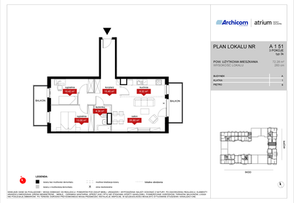 Mieszkanie w inwestycji: Atrium - Nowy Szczepin