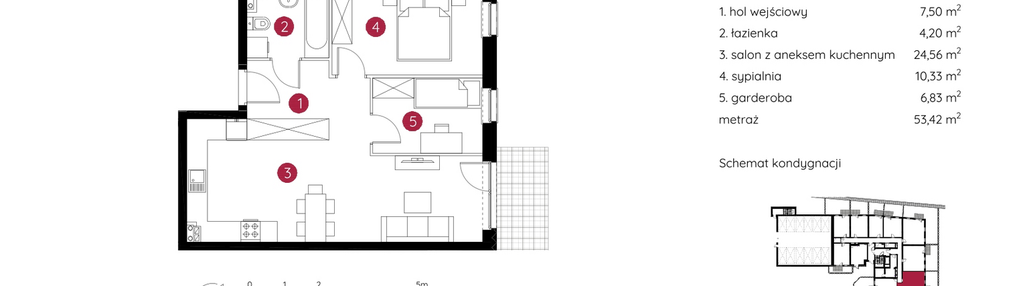 Mieszkanie w inwestycji: Murapol Ergo
