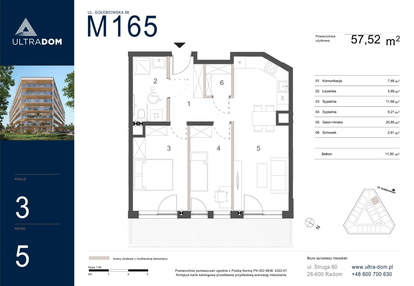 Mieszkanie w inwestycji: Ultradom