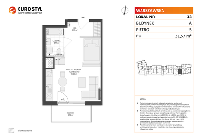 Mieszkanie w inwestycji: Osiedle Warszawska etap IV
