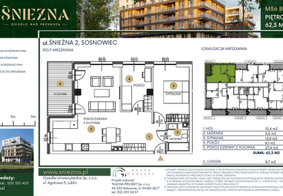 Mieszkanie w inwestycji: Śnieżna - Osiedle nad Przemszą