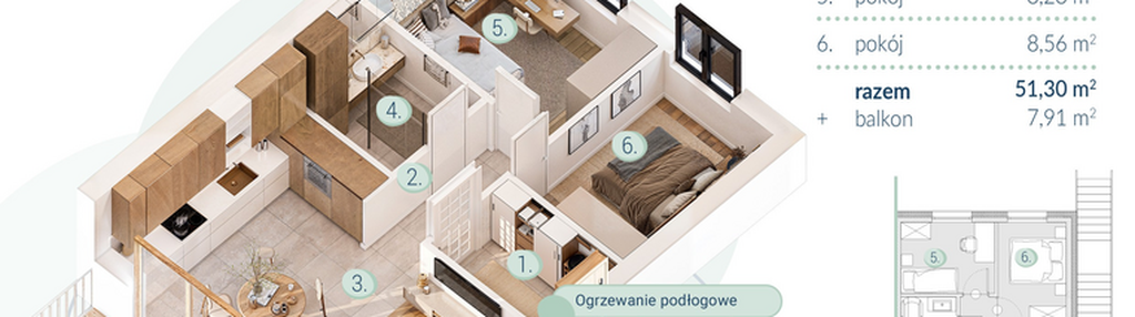 Mieszkanie w inwestycji: Enklawa