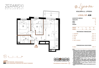 Mieszkanie w inwestycji: LIPOVA