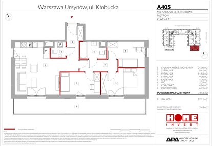 Mieszkanie w inwestycji: Enklawa Ursynów