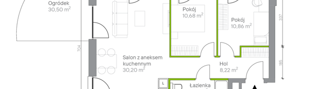 Mieszkanie w inwestycji: Jesionowa Vita