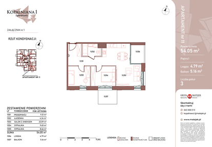 Mieszkanie w inwestycji: Kopalniana