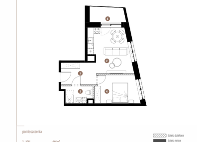 Mieszkanie w inwestycji: Katowicka Residence