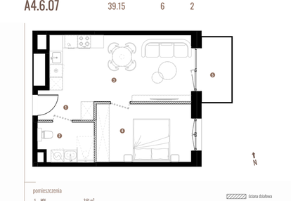 Mieszkanie w inwestycji: Belg Apartamenty etap II