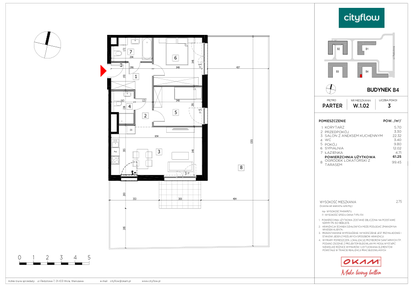 Mieszkanie w inwestycji: CityFlow etap II