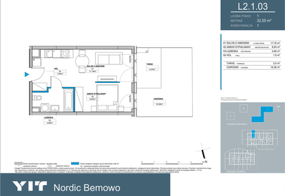 Mieszkanie w inwestycji: Nordic Bemowo - etap III