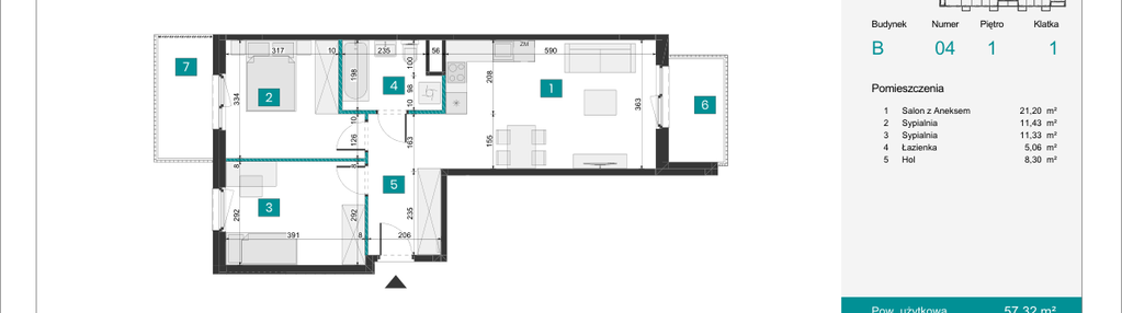 Mieszkanie w inwestycji: Błońska Enklawa