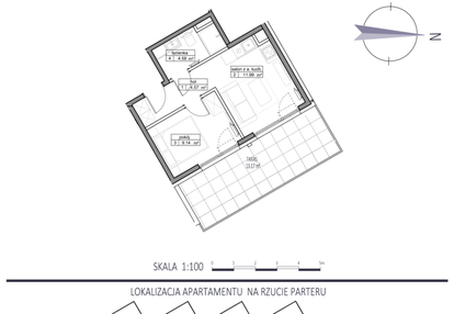Mieszkanie w inwestycji: Apartamenty na Klifie bud. D, E i F