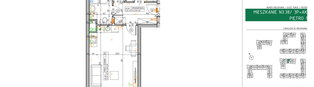 Mieszkanie w inwestycji: Osiedle Narcyzowe etap 2