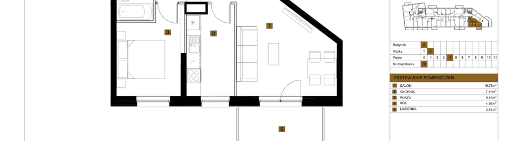 Mieszkanie w inwestycji: Apartamenty nad Oławką