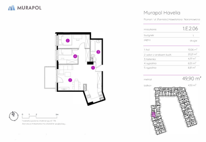 Mieszkanie w inwestycji: Murapol Havelia