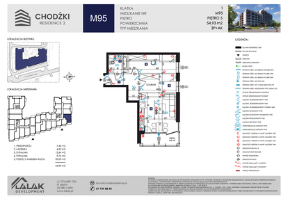 Mieszkanie w inwestycji: Chodźki Residence 2