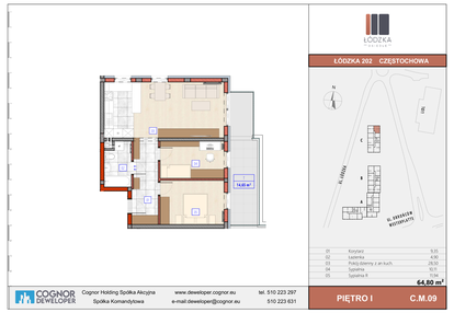 Mieszkanie w inwestycji: Łódzka Osiedle