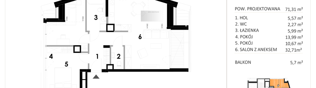 Mieszkanie w inwestycji: Smolna 4