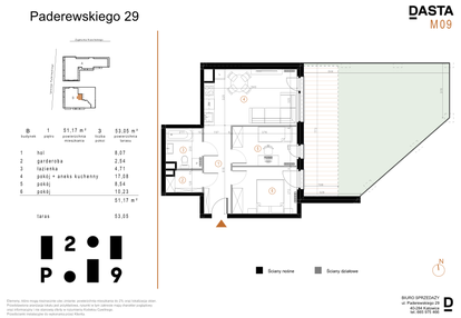 Mieszkanie w inwestycji: Paderewskiego 29