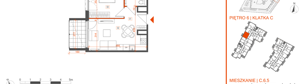 Mieszkanie w inwestycji: Rondo Ceglana etap II