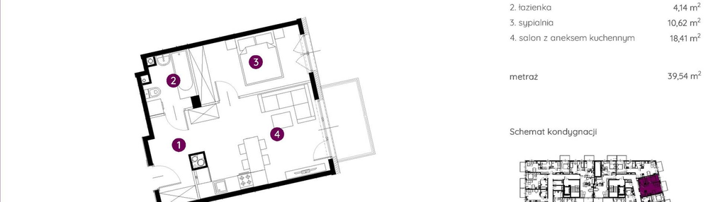 Mieszkanie w inwestycji: Murapol Nowe Bogucice