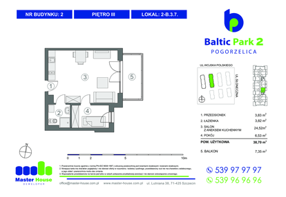 Mieszkanie w inwestycji: Baltic Park 2 Pogorzelica bud. 1 i 2