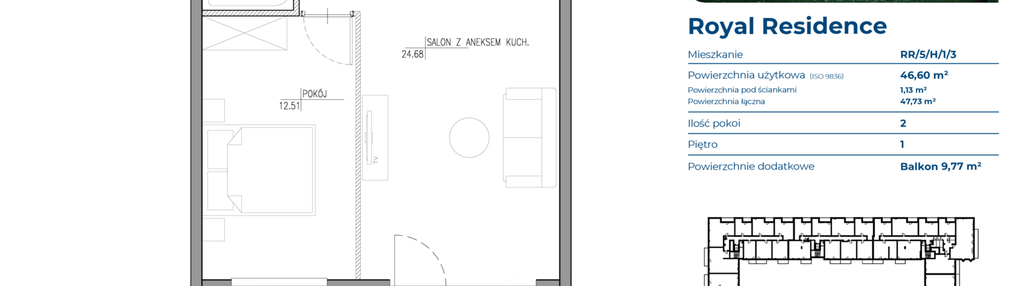 Mieszkanie w inwestycji: Royal Residence 5